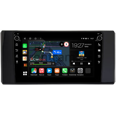 Toyota Land Cruiser 300 (2021-2024) (глянцевая) Canbox M-Line 7805-10-1970 на Android 10 (4G-SIM, 2/32, DSP, QLed) С крутилками