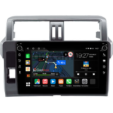 Toyota Land Cruiser Prado 150 2013-2017 (Тип 2) Canbox M-Line 7805-1051 на Android 10 (4G-SIM, 2/32, DSP, QLed) С крутилками