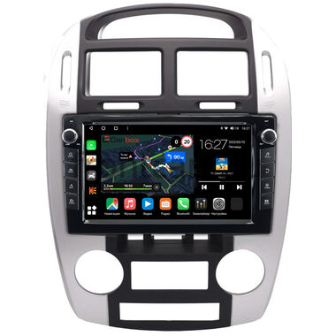 Kia Cerato 2003-2009 (для авто с климат-контролем) Canbox M-Line 7821-9-1575 на Android 10 (4G-SIM, 2/32, DSP, IPS) С крутилками