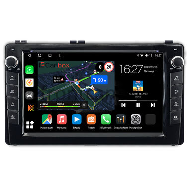 Toyota Corolla (E160, E170) 2015-2024 (230*130) Canbox M-Line 7821-9-0106 на Android 10 (4G-SIM, 2/32, DSP, IPS) С крутилками