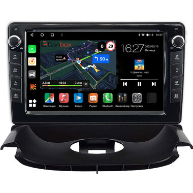 Peugeot 206 1998-2012 (черная, Тип 2) Canbox M-Line 7821-9-0300 Android 10 (4G-SIM, 2/32, DSP, IPS) С крутилками