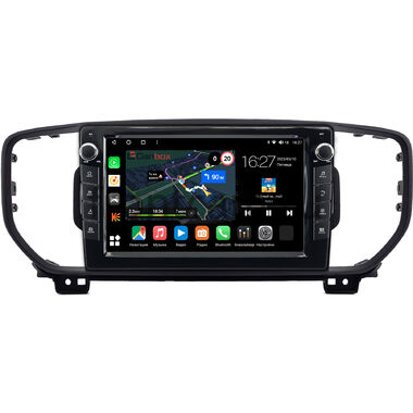 Kia Sportage 4 2015-2018 (черная, для авто с камерой) Canbox M-Line 7821-9-0331 на Android 10 (4G-SIM, 2/32, DSP, IPS) С крутилками