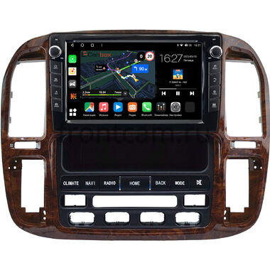 Toyota Land Cruiser 100 1998-2002 (для авто с цвет. экраном) Canbox M-Line 7821-9-0441 на Android 10 (4G-SIM, 2/32, DSP, IPS) С крутилками