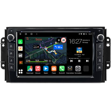 Chery Tiggo 3, Tiggo 2 2016-2020 (матовая) Canbox M-Line 7821-9-0464 на Android 10 (4G-SIM, 2/32, DSP, IPS) С крутилками