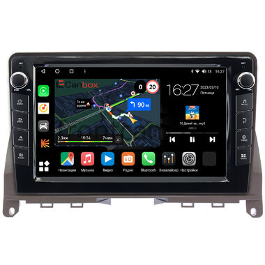 Mercedes-Benz C (w204) 2006-2011 (коричневая) Canbox M-Line 7821-9-0542 на Android 10 (4G-SIM, 2/32, DSP, IPS) С крутилками