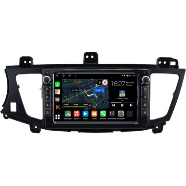 Kia Cadenza, K7 (VG) 2009-2012 (черная) Canbox M-Line 7821-9-0759 на Android 10 (4G-SIM, 2/32, DSP, IPS) С крутилками