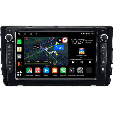 Volkswagen T-Roc, Tayron, Viloran 2020-2024 (глянцевая) Canbox M-Line 7821-9-0980 на Android 10 (4G-SIM, 2/32, DSP, IPS) С крутилками