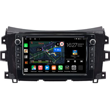 Nissan Navara (Frontier) 4 (D23) 2014-2024 (глянцевая) Canbox M-Line 7821-9-1340 на Android 10 (4G-SIM, 2/32, DSP, IPS) С крутилками