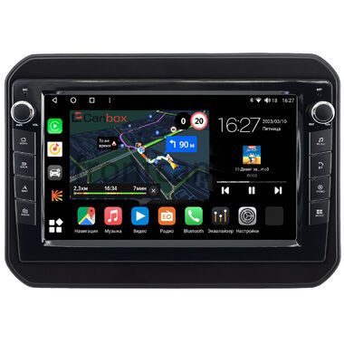 Suzuki Ignis 3 2016-2024 (матовая, Тип 2) Canbox M-Line 7821-9-1657 на Android 10 (4G-SIM, 2/32, DSP, IPS) С крутилками