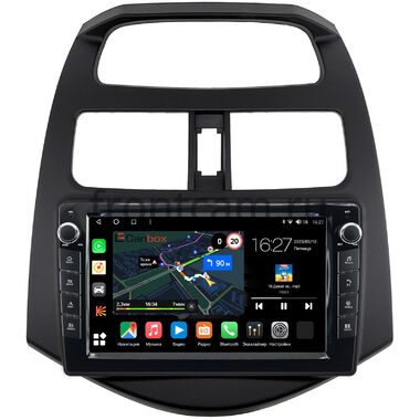 Chevrolet Spark 2009-2016, Spark 3 (M300) 2020-2024 (матовая) Canbox M-Line 7821-9-180 Android 10 (4G-SIM, 2/32, DSP, IPS) С крутилками