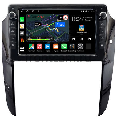 Toyota Ipsum (M20) 2001-2009 (Тип А, черная, глянцевая) Canbox M-Line 7821-9-2157 на Android 10 (4G-SIM, 2/32, DSP, IPS) С крутилками