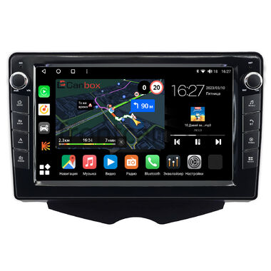 Hyundai Veloster 2011-2017 Canbox M-Line 7821-9-2588 на Android 10 (4G-SIM, 2/32, DSP, IPS) С крутилками