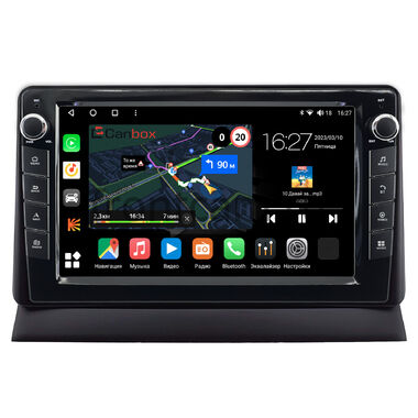 Subaru Forester 1997-2002 (взамен верхнего бардачка) Canbox M-Line 7821-9-2597 на Android 10 (4G-SIM, 2/32, DSP, IPS) С крутилками