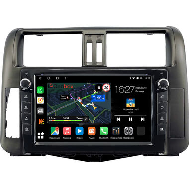 Toyota Land Cruiser Prado 150 2009-2013 (для авто с усилителем) Canbox M-Line 7821-9005 на Android 10 (4G-SIM, 2/32, DSP, IPS) С крутилками