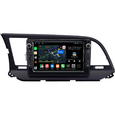 Hyundai Elantra 6 (AD) 2015-2019 (для авто без камеры) Canbox M-Line 7821-9020 на Android 10 (4G-SIM, 2/32, DSP, IPS) С крутилками