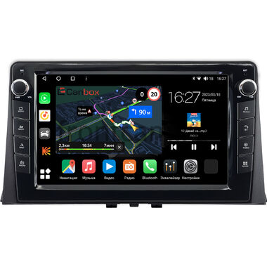 Peugeot Rifter, Partner 3 2018-2024 Canbox M-Line 7825-10-0023 на Android 10 (4G-SIM, 2/32, DSP, QLed) С крутилками