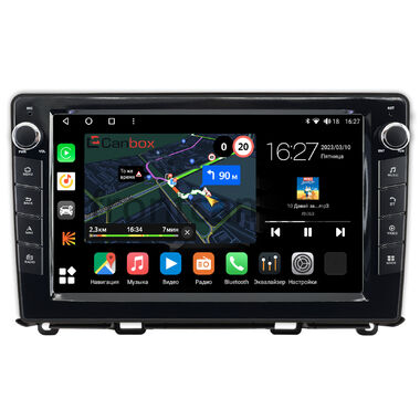 Honda Fit 4, Jazz 4 2020-2024 Canbox M-Line 7825-10-0162 на Android 10 (4G-SIM, 2/32, DSP, QLed) С крутилками