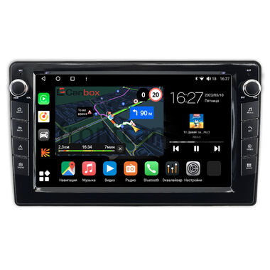 Toyota WiLL Cypha (2002-2005) (100*200mm, матовая) Canbox M-Line 7825-10-0491 на Android 10 (4G-SIM, 2/32, DSP, QLed) С крутилками