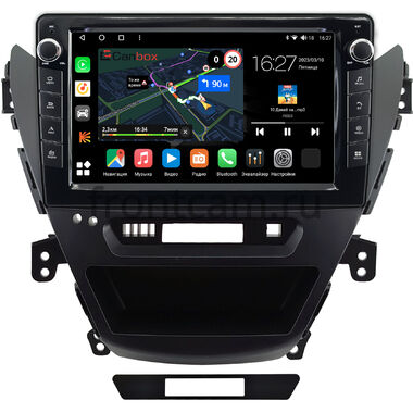Hyundai Elantra 5 (MD), Avante 5 2010-2015 Canbox M-Line 7825-10-1369 на Android 10 (4G-SIM, 2/32, DSP, QLed) С крутилками