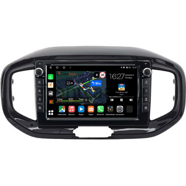 Kia KX1 (2018-2024) (глянцевая) Canbox M-Line 7825-10-1460 на Android 10 (4G-SIM, 2/32, DSP, QLed) С крутилками