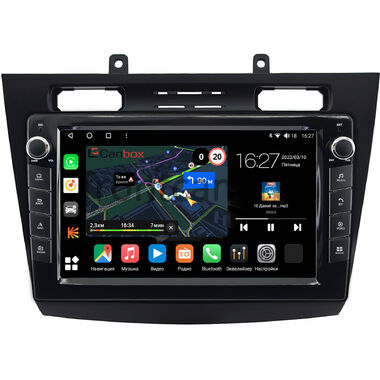 Ford Transit Connect 2009-2013 (черная) Canbox M-Line 7825-10-1525 на Android 10 (4G-SIM, 2/32, DSP, QLed) С крутилками