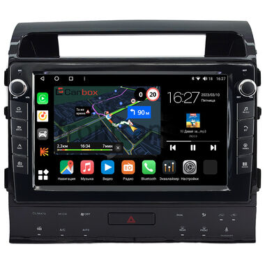 Toyota Land Cruiser 200 2007-2015 для авто с Navi (Тип ABC) Canbox M-Line 7825-10-1745 на Android 10 (4G-SIM, 2/32, DSP, QLed) С крутилками