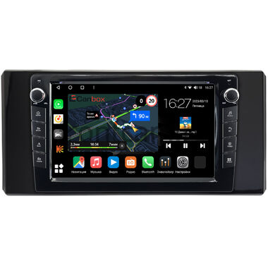 Toyota Land Cruiser 300 (2021-2024) (глянцевая) Canbox M-Line 7825-10-1970 на Android 10 (4G-SIM, 2/32, DSP, QLed) С крутилками