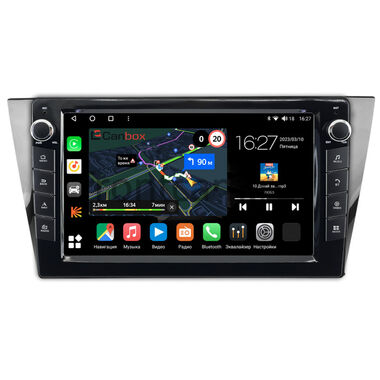 Volkswagen Bora 3 2016-2022 Canbox M-Line 7825-10-2590 на Android 10 (4G-SIM, 2/32, DSP, QLed) С крутилками