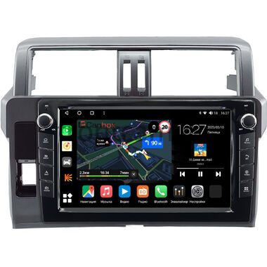 Toyota Land Cruiser Prado 150 2013-2017 (Тип 2) Canbox M-Line 7825-1051 на Android 10 (4G-SIM, 2/32, DSP, QLed) С крутилками