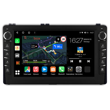 Toyota Corolla (E160, E170) 2015-2024 (230*130) Canbox M-Line 7831-9-0106 на Android 10 (4G-SIM, 2/32, DSP, IPS) С крутилками