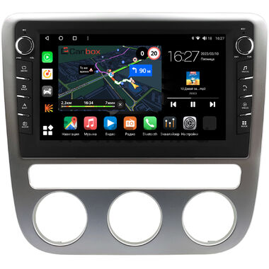 Volkswagen Scirocco (2008-2014) Canbox M-Line 7831-9-0122 на Android 10 (4G-SIM, 2/32, DSP, IPS) С крутилками