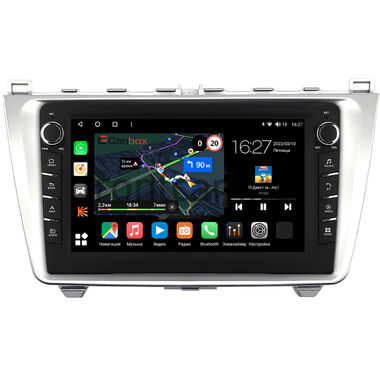 Mazda 6 (GH) 2007-2013 (серебро) Canbox M-Line 7831-9-0233 на Android 10 (4G-SIM, 2/32, DSP, IPS) С крутилками