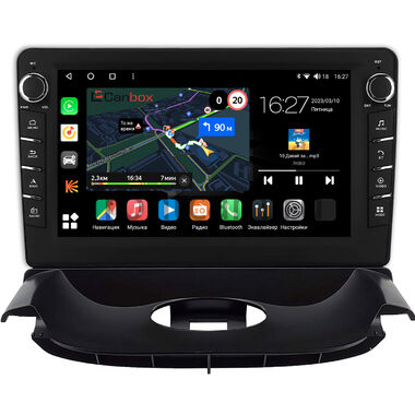 Peugeot 206 1998-2012 (черная, Тип 2) Canbox M-Line 7831-9-0300 Android 10 (4G-SIM, 2/32, DSP, IPS) С крутилками