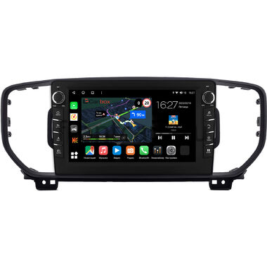 Kia Sportage 4 2015-2018 (черная, для авто с камерой) Canbox M-Line 7831-9-0331 на Android 10 (4G-SIM, 2/32, DSP, IPS) С крутилками