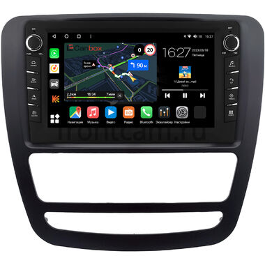 JAC T6 (2015-2024) (черная) Canbox M-Line 7831-9-0550 на Android 10 (4G-SIM, 2/32, DSP, IPS) С крутилками