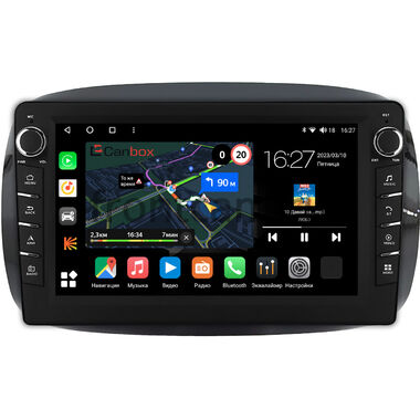 Smart Fortwo 3, Forfour 2 2014-2024 (для авто с цветным экраном) Canbox M-Line 7831-9-0637 на Android 10 (4G-SIM, 2/32, DSP, IPS) С крутилками