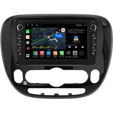 Kia Soul 2 2013-2019 (глянцевая, с климат-контролем, Тип 2) Canbox M-Line 7831-9-0662 на Android 10 (4G-SIM, 2/32, DSP, IPS) С крутилками
