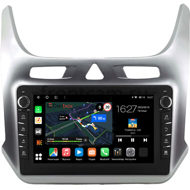 Chevrolet Cobalt 2 (2011-2024) (серебренная, матовая) Canbox M-Line 7831-9-0682 на Android 10 (4G-SIM, 2/32, DSP, IPS) С крутилками