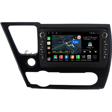Honda Civic 9 4D 2013-2017 (матовая, левый руль, седан) Canbox M-Line 7831-9-0831 на Android 10 (4G-SIM, 2/32, DSP, IPS) С крутилками