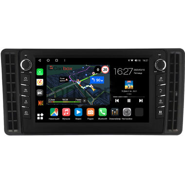 Chevrolet Niva 2002-2020 (для установки в воздуховод) Canbox M-Line 7831-9-0913 на Android 10 (4G-SIM, 2/32, DSP, IPS) С крутилками