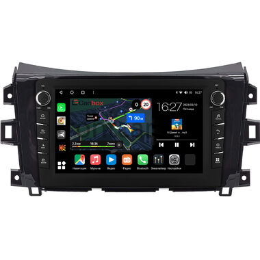 Nissan Navara (Frontier) 4 (D23) 2014-2024 (глянцевая) Canbox M-Line 7831-9-1340 на Android 10 (4G-SIM, 2/32, DSP, IPS) С крутилками