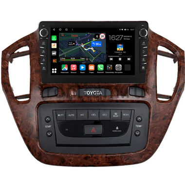Toyota Highlander (U20), Kluger (XU20) 2000-2007 (орех) Canbox M-Line 7831-9-1562 на Android 10 (4G-SIM, 2/32, DSP, IPS) С крутилками