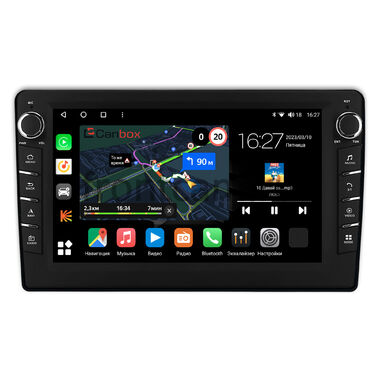 Dodge Caravan 5 2007-2020 Canbox M-Line 7831-9-1574 на Android 10 (4G-SIM, 2/32, DSP, IPS) С крутилками