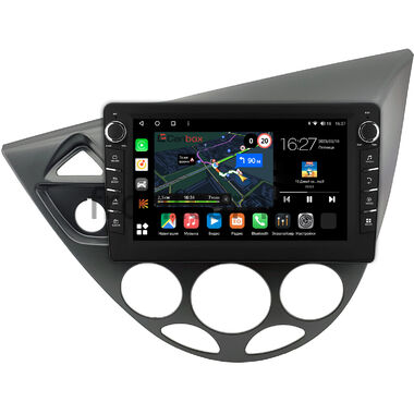 Ford Focus 1998-2005 (темно-серая) Canbox M-Line 7831-9-2070 на Android 10 (4G-SIM, 2/32, DSP, IPS) С крутилками