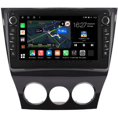 Mazda RX-8 (2008-2012) (глянцевая) Canbox M-Line 7831-9-234 на Android 10 (4G-SIM, 2/32, DSP, IPS) С крутилками