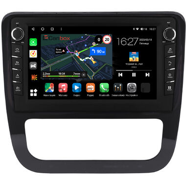 Volkswagen Scirocco 2008-2014 (глянцевая) Canbox M-Line 7831-9-3213 на Android 10 (4G-SIM, 2/32, DSP, IPS) С крутилками