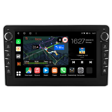 Toyota Hiace (H200) 2004-2024 (черная) Canbox M-Line 7835-10-0317 на Android 10 (4G-SIM, 2/32, DSP, QLed) С крутилками