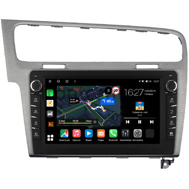 Volkswagen Golf 7 (2012-2020) (серая) Canbox M-Line 7835-10-048 на Android 10 (4G-SIM, 2/32, DSP, QLed) С крутилками