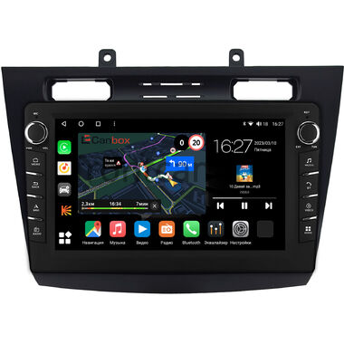 Ford Transit Connect 2009-2013 (черная) Canbox M-Line 7835-10-1525 на Android 10 (4G-SIM, 2/32, DSP, QLed) С крутилками