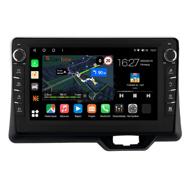 Honda N-BOX 3 2023-2026 Canbox M-Line 7835-10-1606 на Android 10 (4G-SIM, 2/32, DSP, QLed) С крутилками